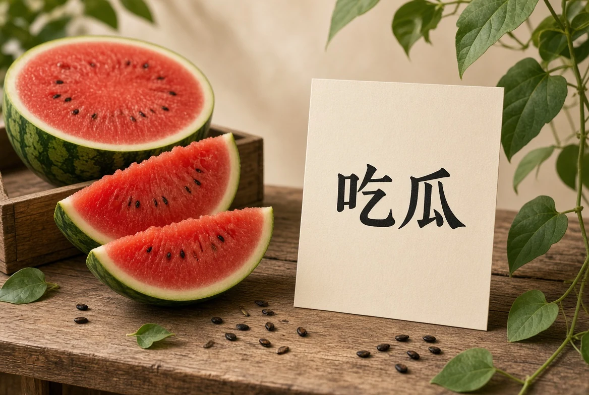 关于吃瓜栏目画面